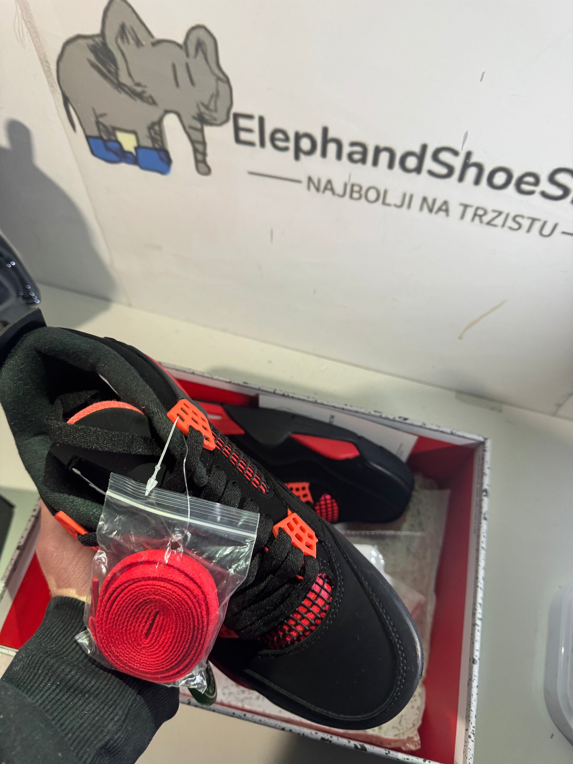 Jordan 4 Red tenisice — fotografija 6