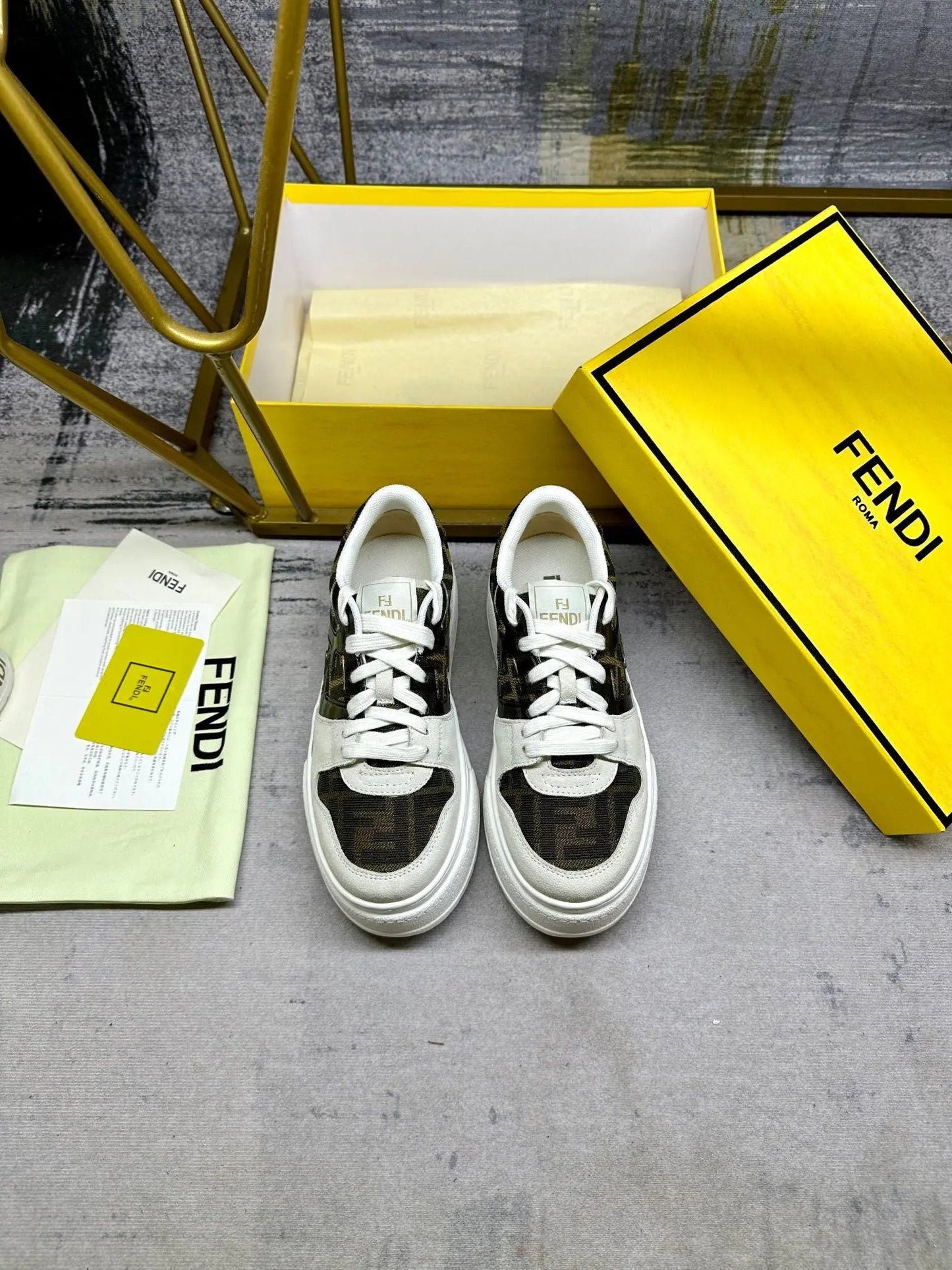Fendi Trainers tenisice — gornji prikaz