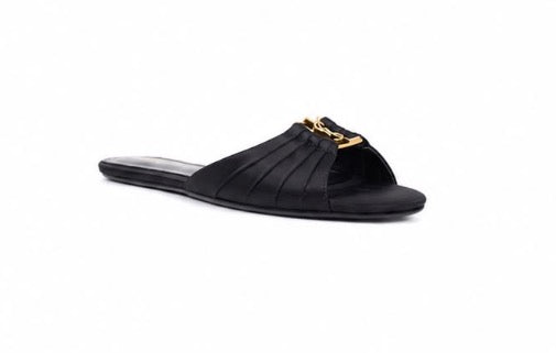 Ysl slape black Elephand.shoes