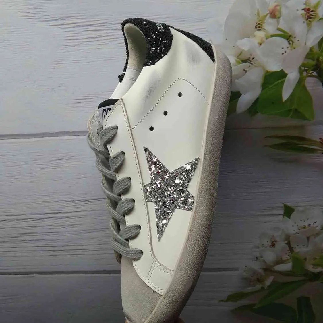 Golden Goose Dark Rose tenisice — prednji prikaz