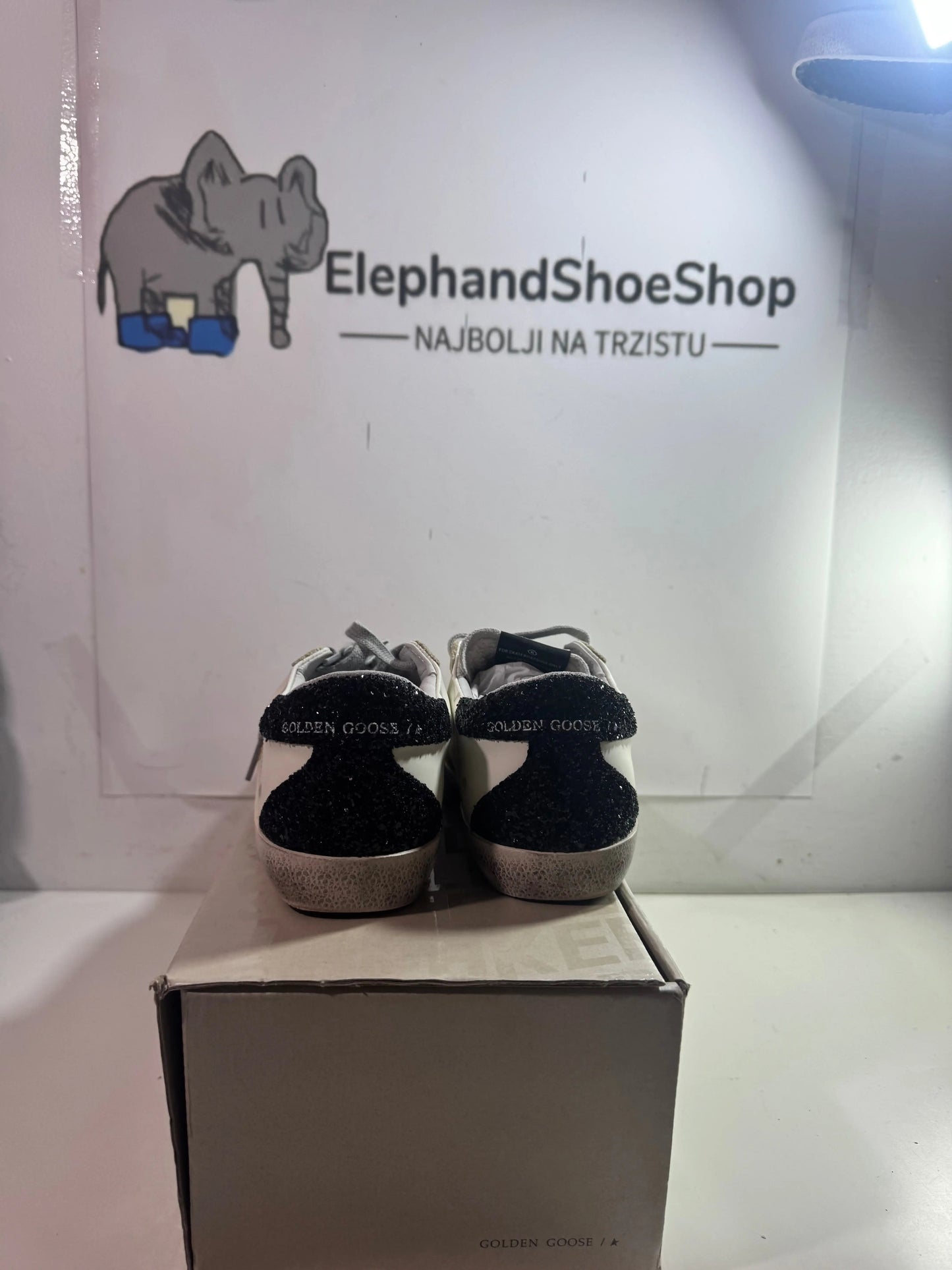 Golden Goose Gold/Black tenisice — fotografija 6