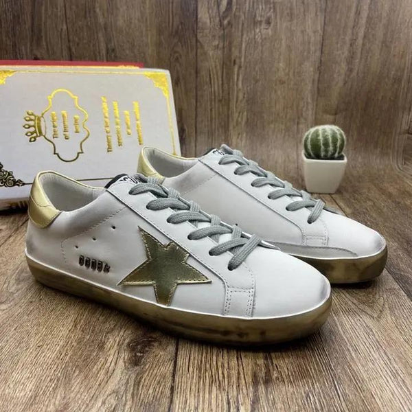 Golden Goose Gold Dirt tenisice — bočni prikaz