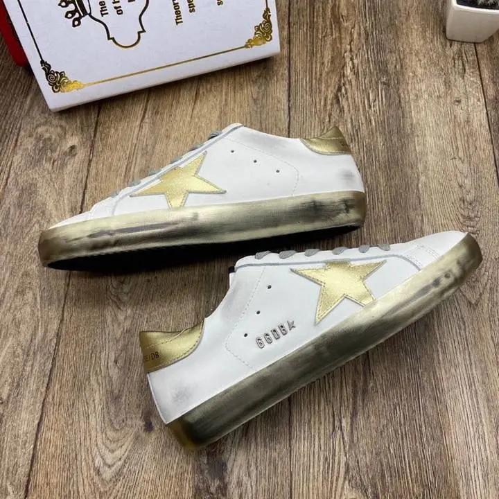 Golden Goose Gold Dirt tenisice — gornji prikaz