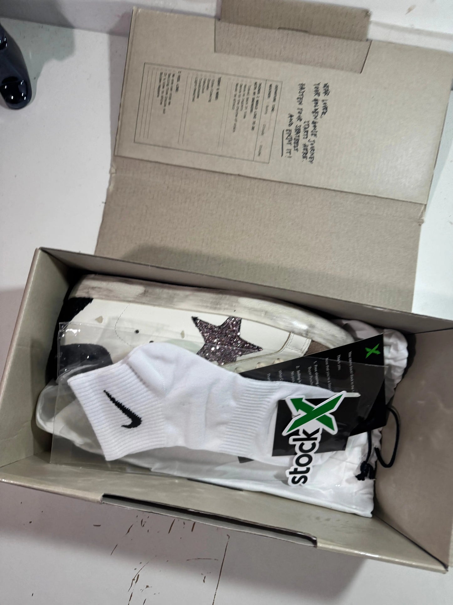 Golden Goose Rose tenisice — straga