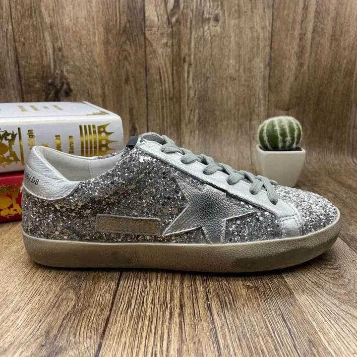 Golden Goose Silver (whole) tenisice — gornji prikaz