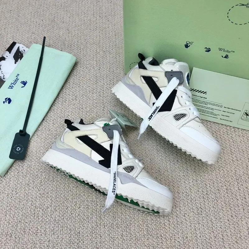 Off white Black /White tenisice — prednji prikaz