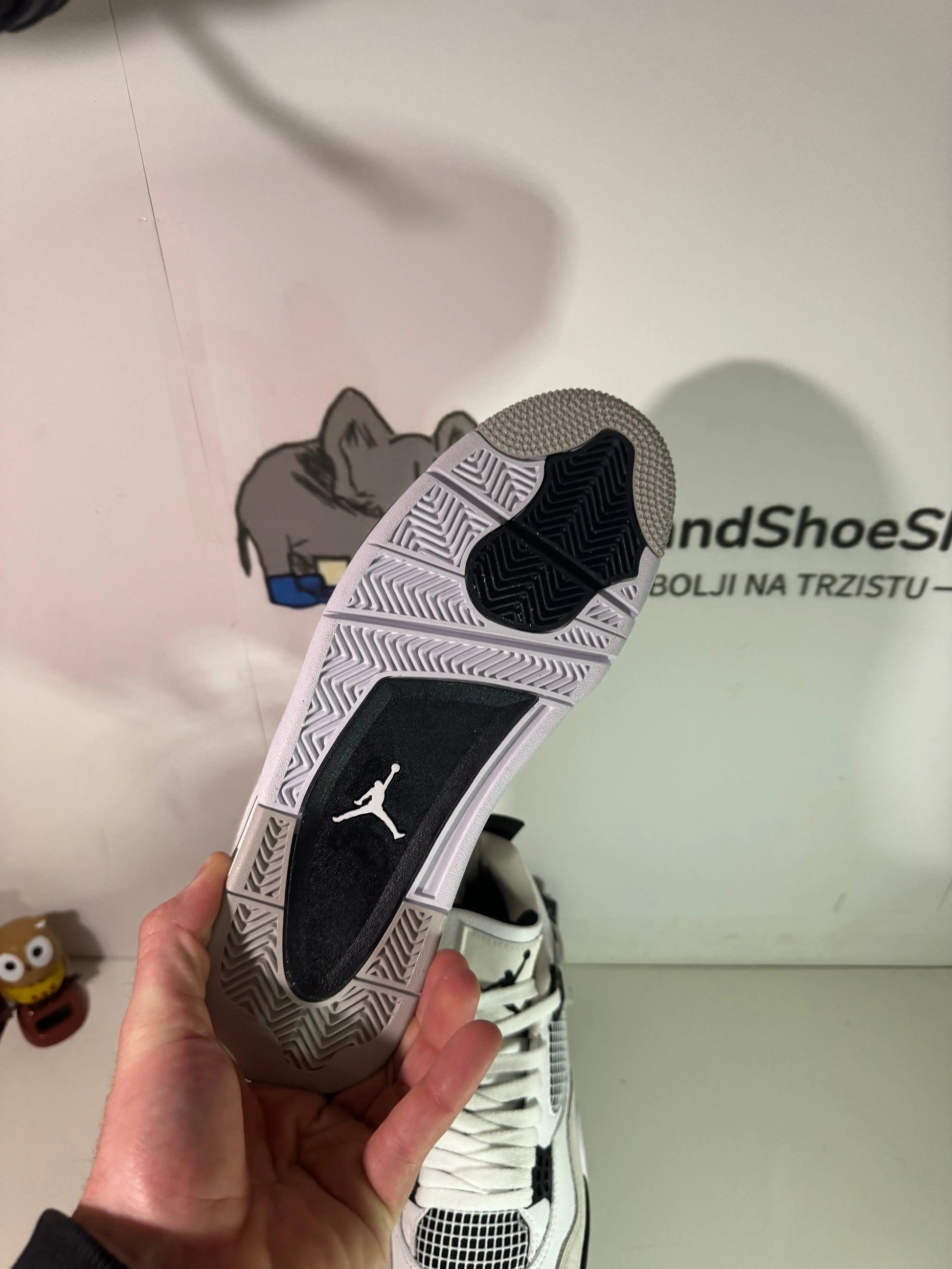 Jordan 4 Military Black tenisice — fotografija 7