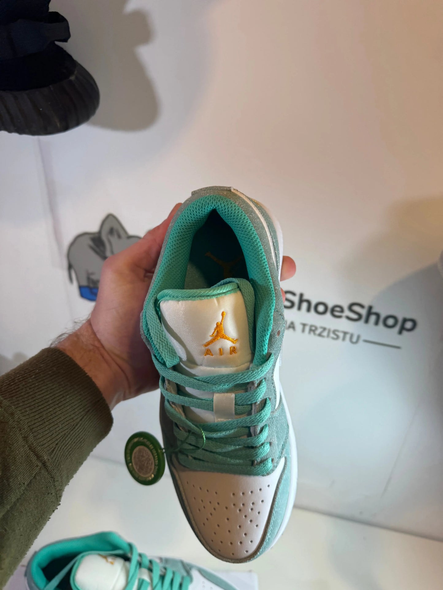 Jordan 1 Low Oreen tenisice — fotografija 7