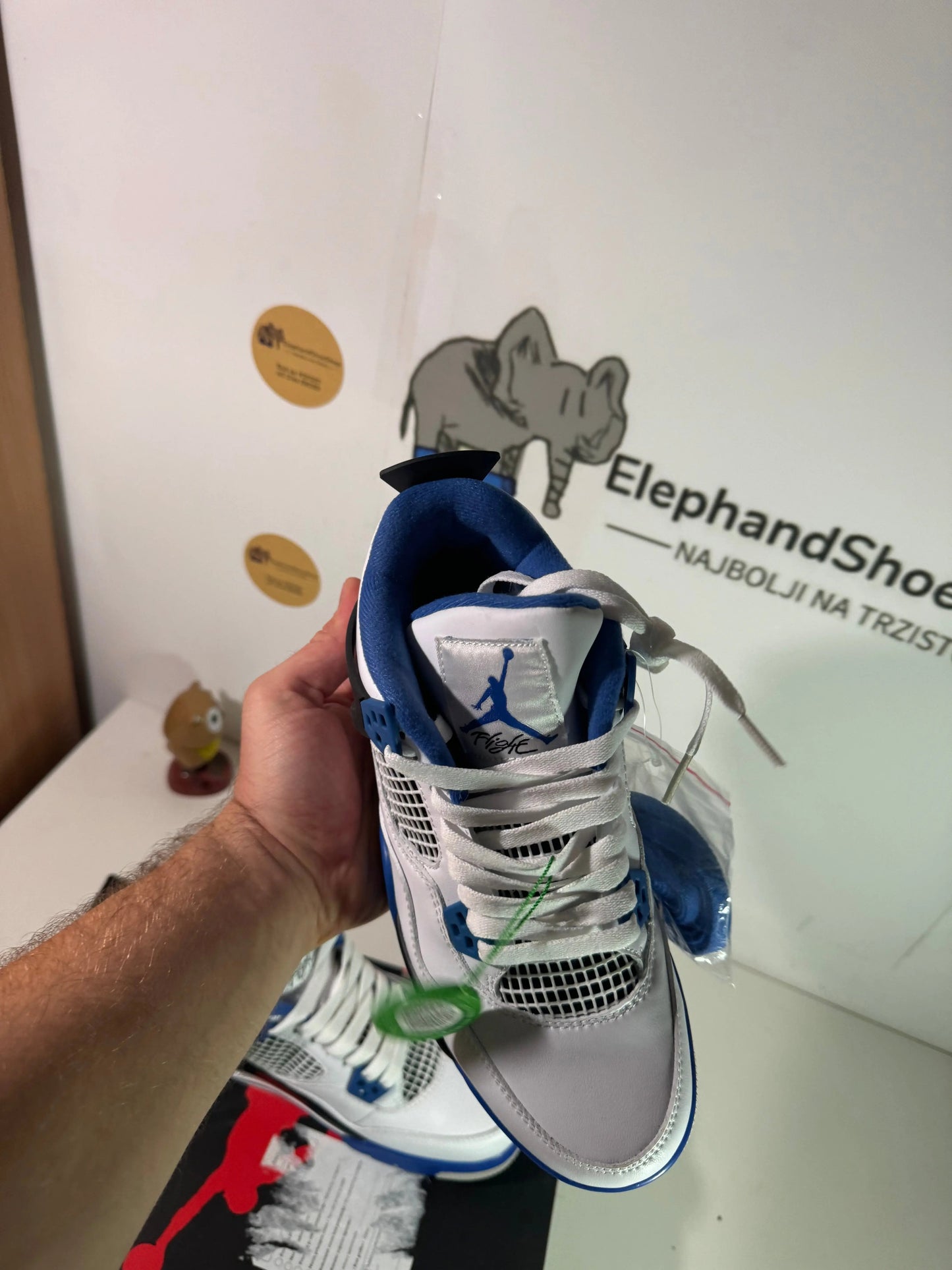 Jordan 4 Moto Sport tenisice — straga