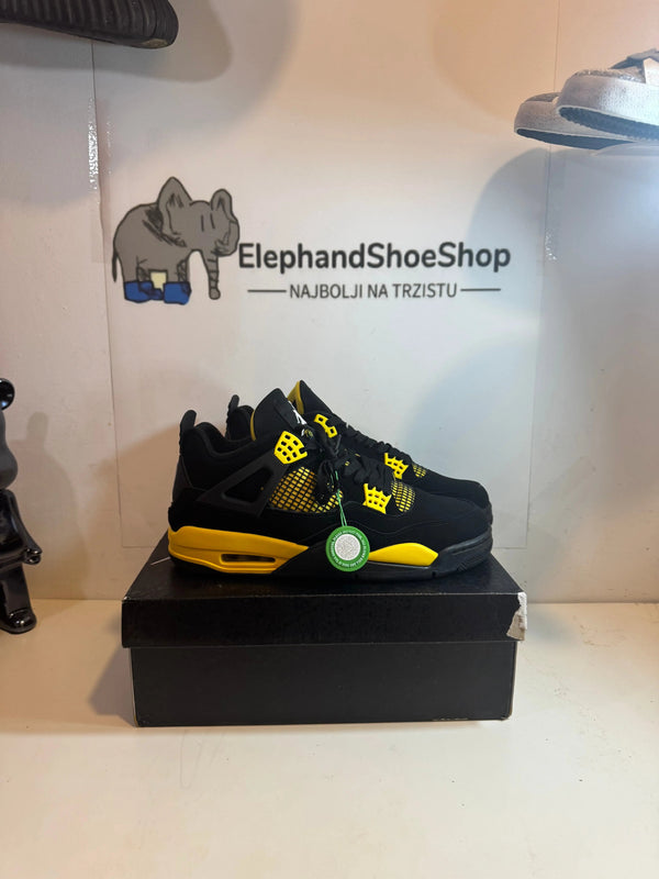 Jordan 4 Thunder tenisice — bočni prikaz