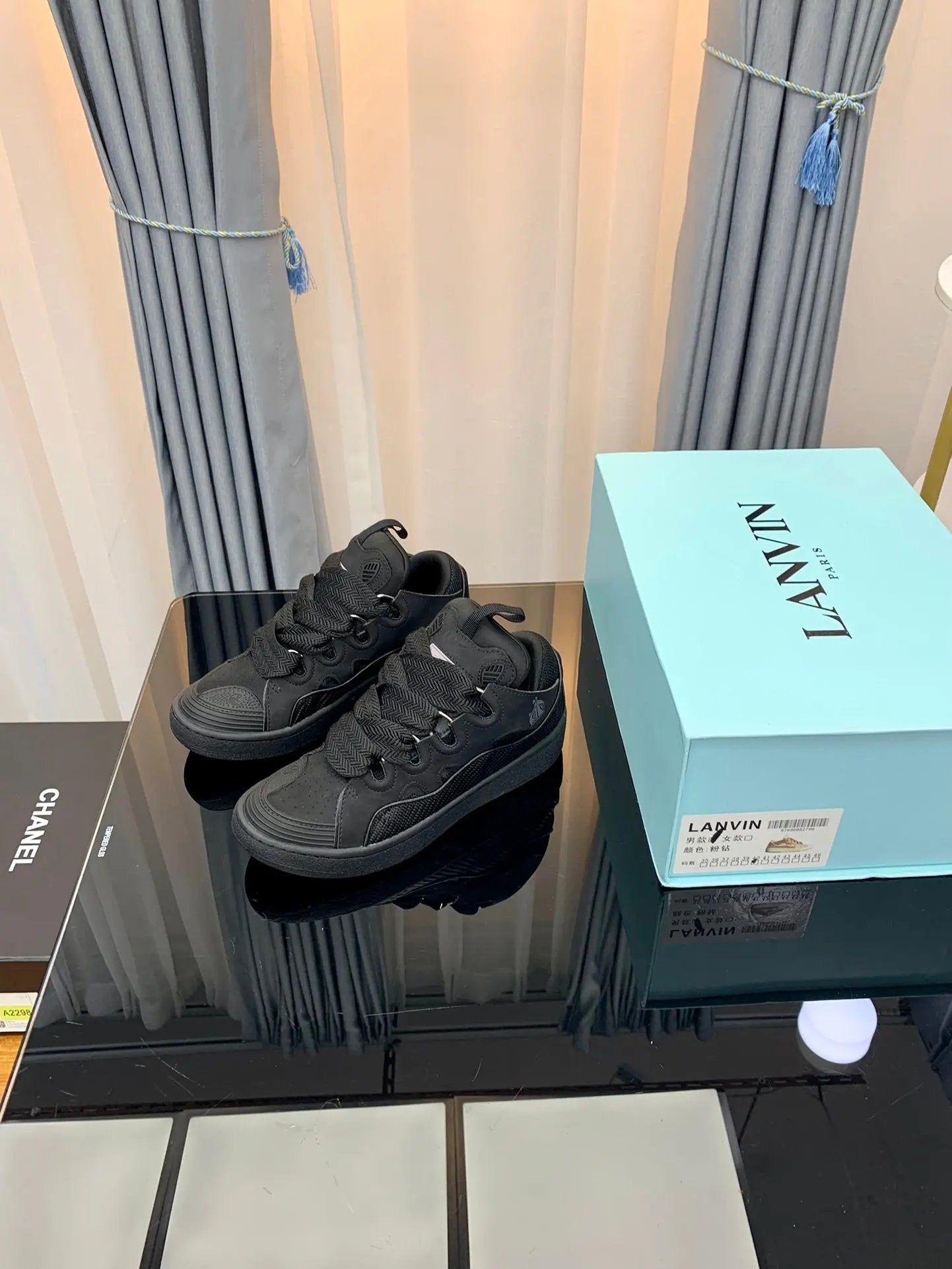 Lanvin Black tenisice — fotografija 7