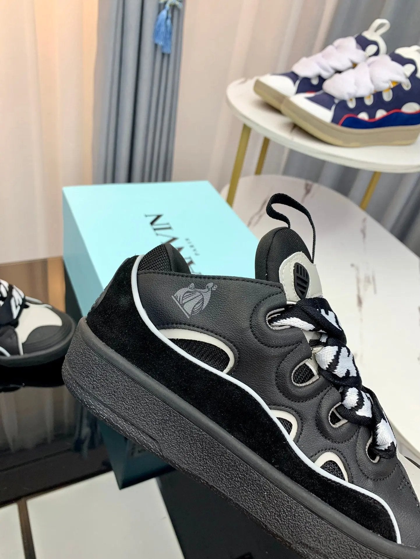 Lanvin Black/White tenisice — fotografija 7