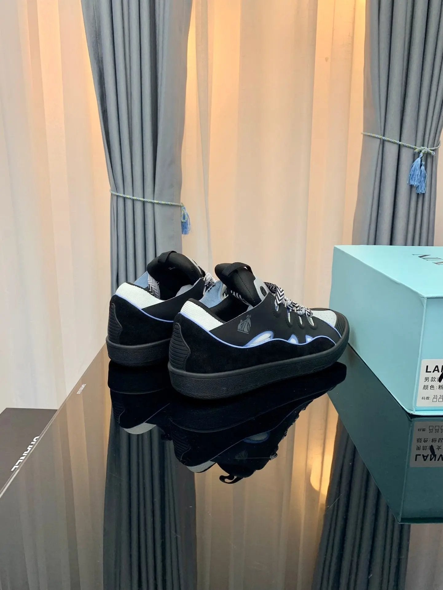 Lanvin Blue/Black tenisice — fotografija 6