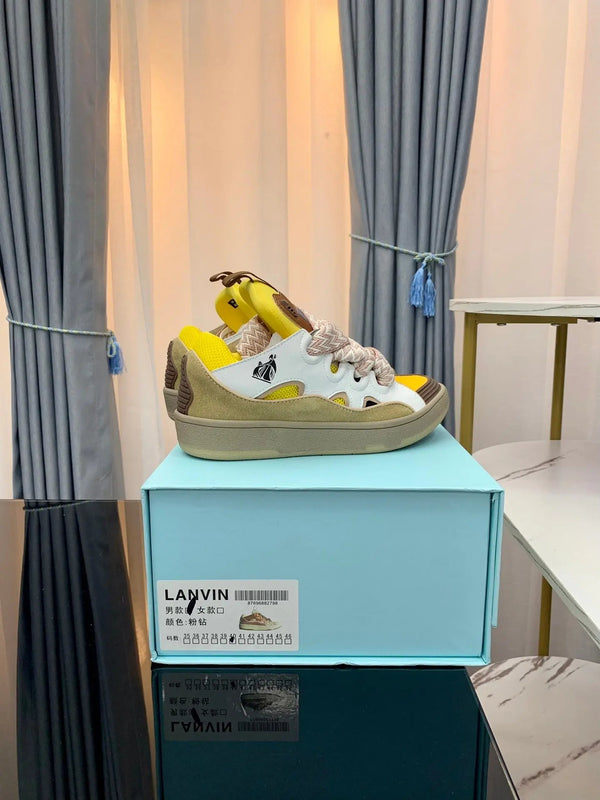Lanvin Yellow tenisice — bočni prikaz