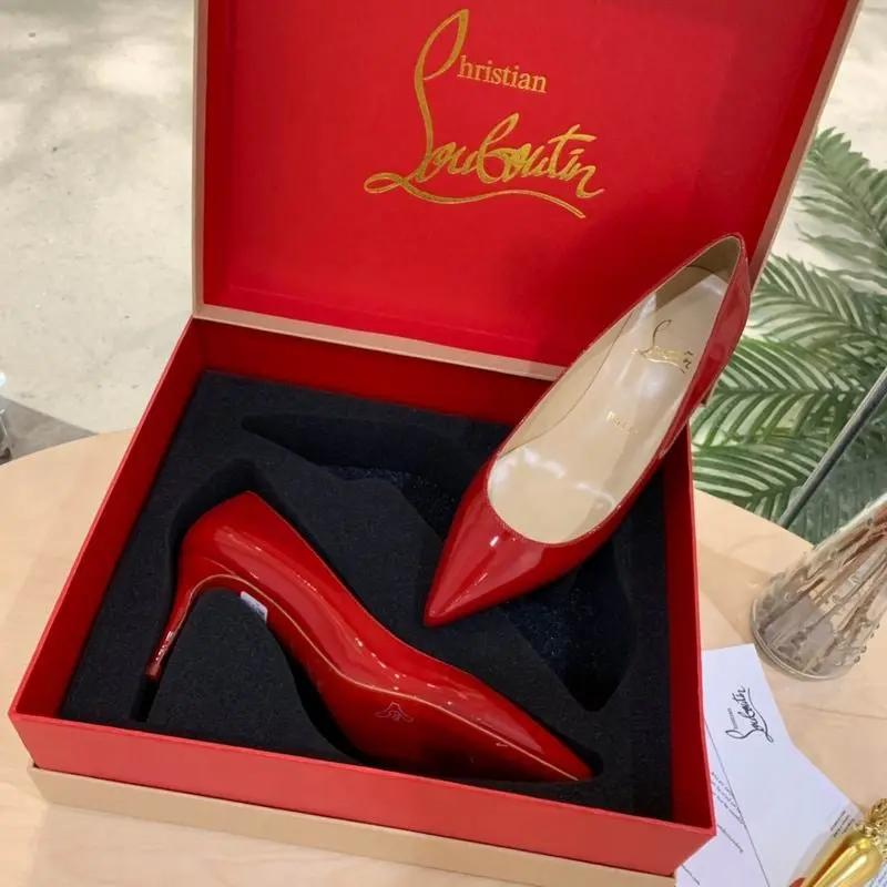 Louboutin High Heels Red tenisice — bočni prikaz