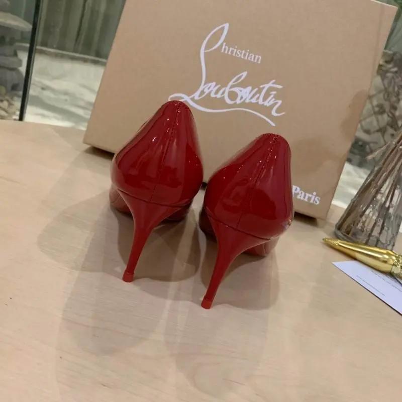 Louboutin High Heels Red tenisice — gornji prikaz