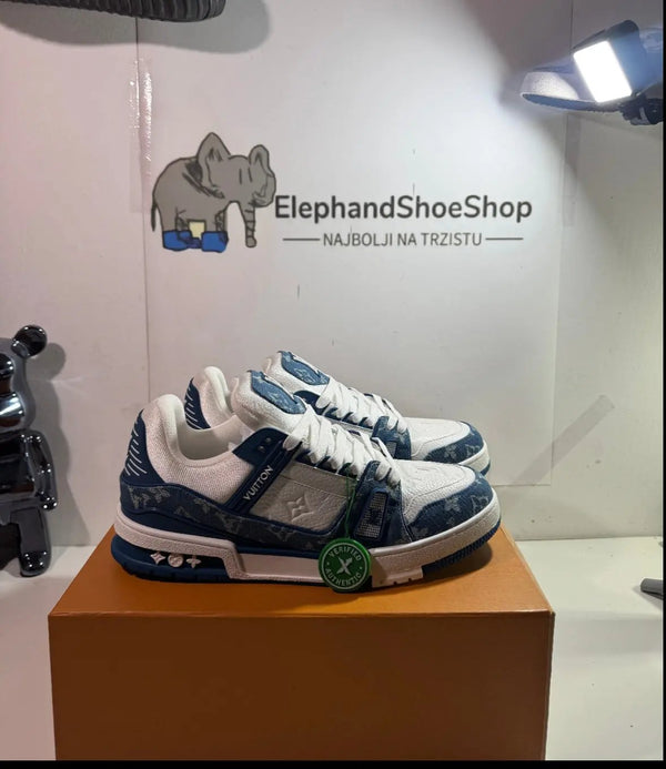 Louis Vuitton Blue Low tenisice — bočni prikaz