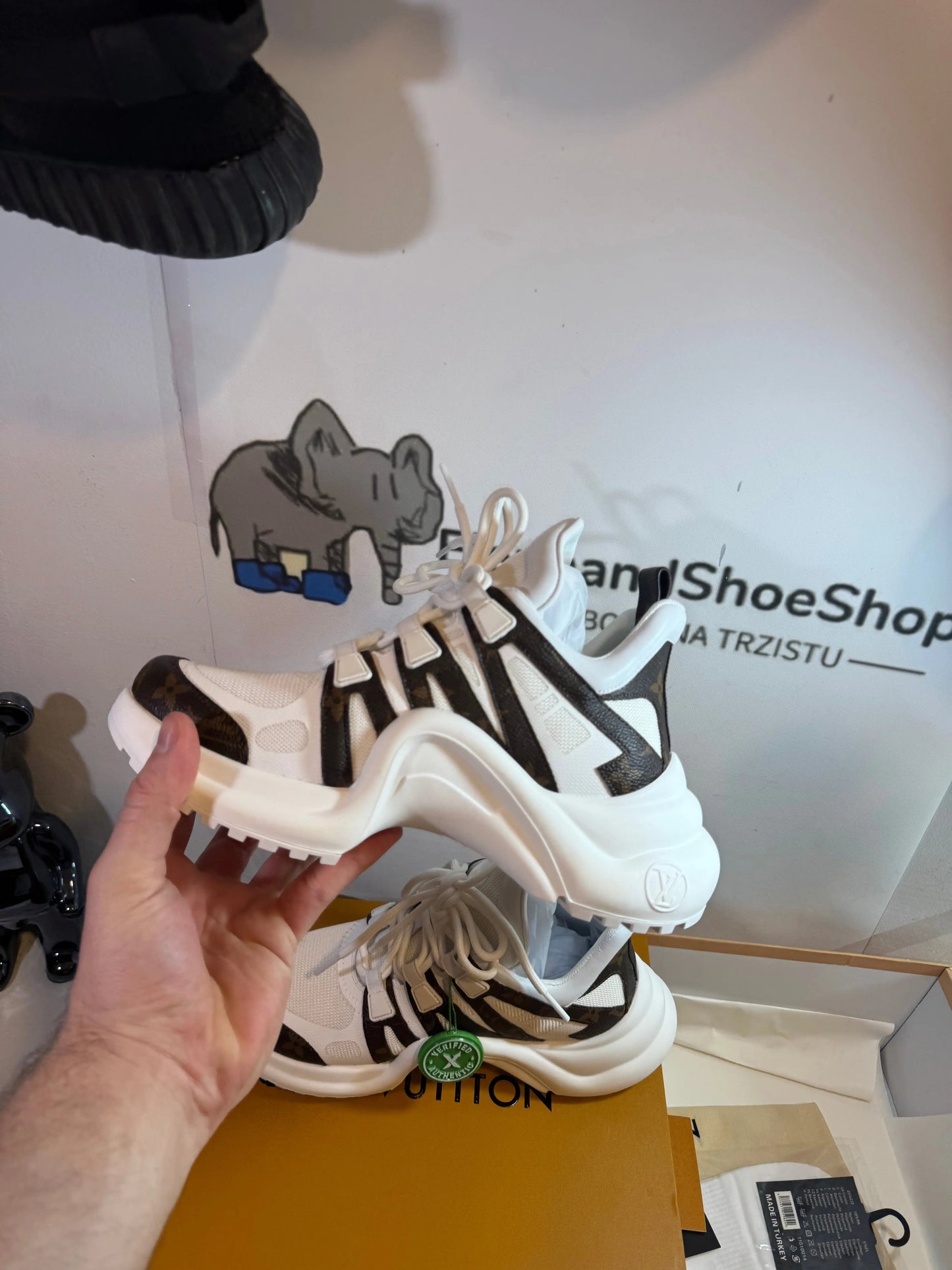 Louis Vuitton High Senakers tenisice — straga