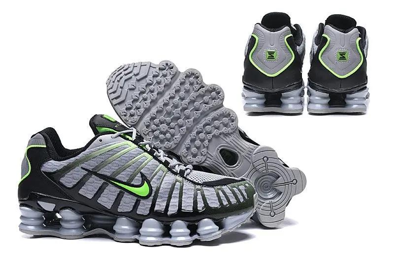 Shox Green tenisice — prednji prikaz