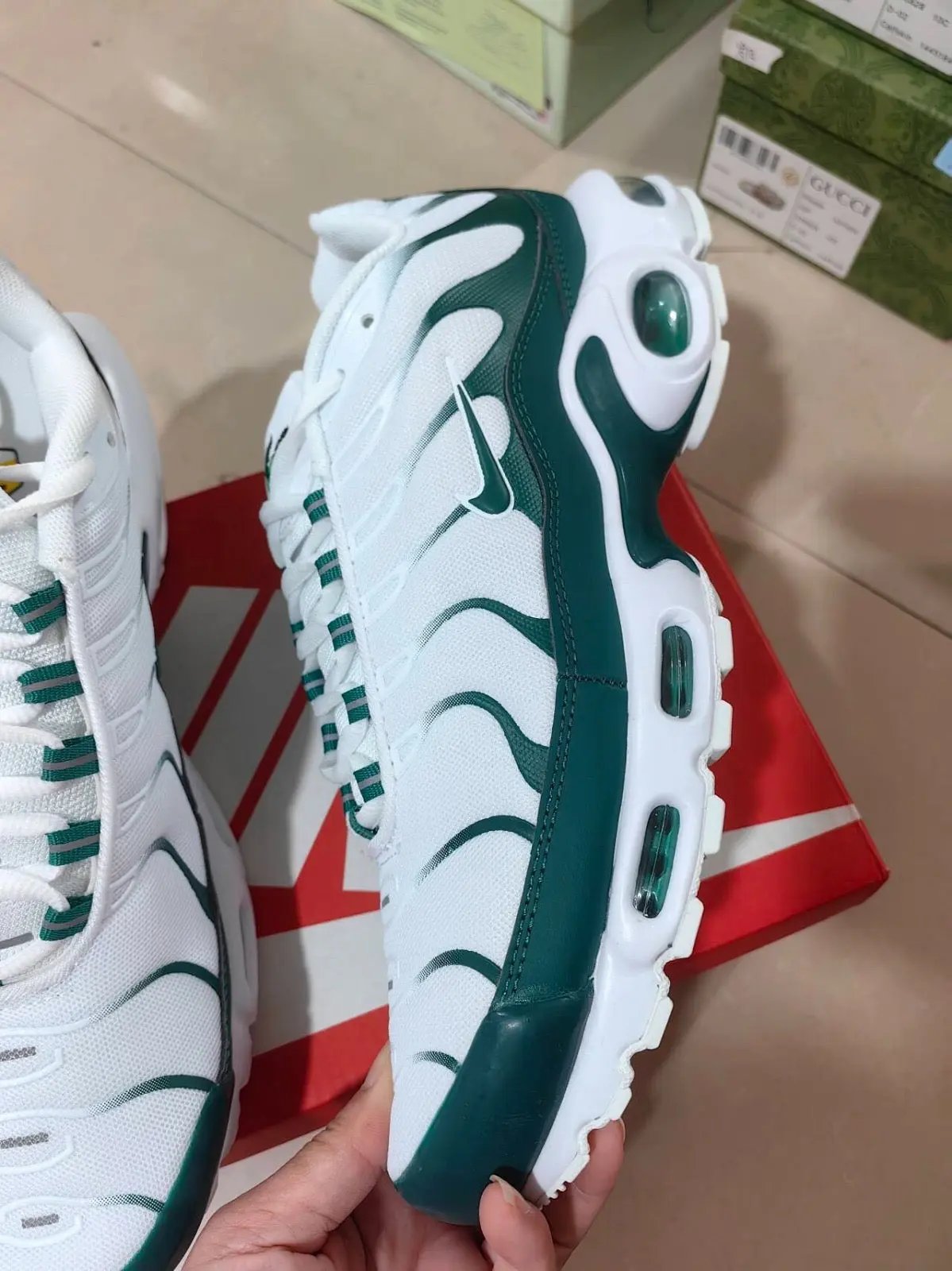 TN Lacoste tenisice — detalj