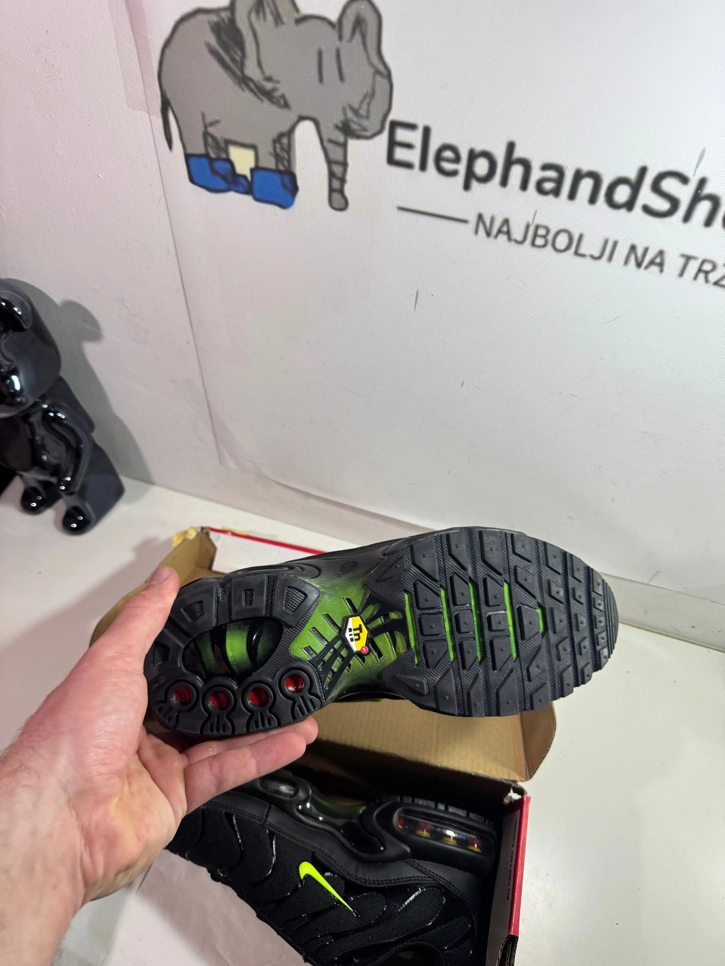 TN Black/Green tenisice — fotografija 6