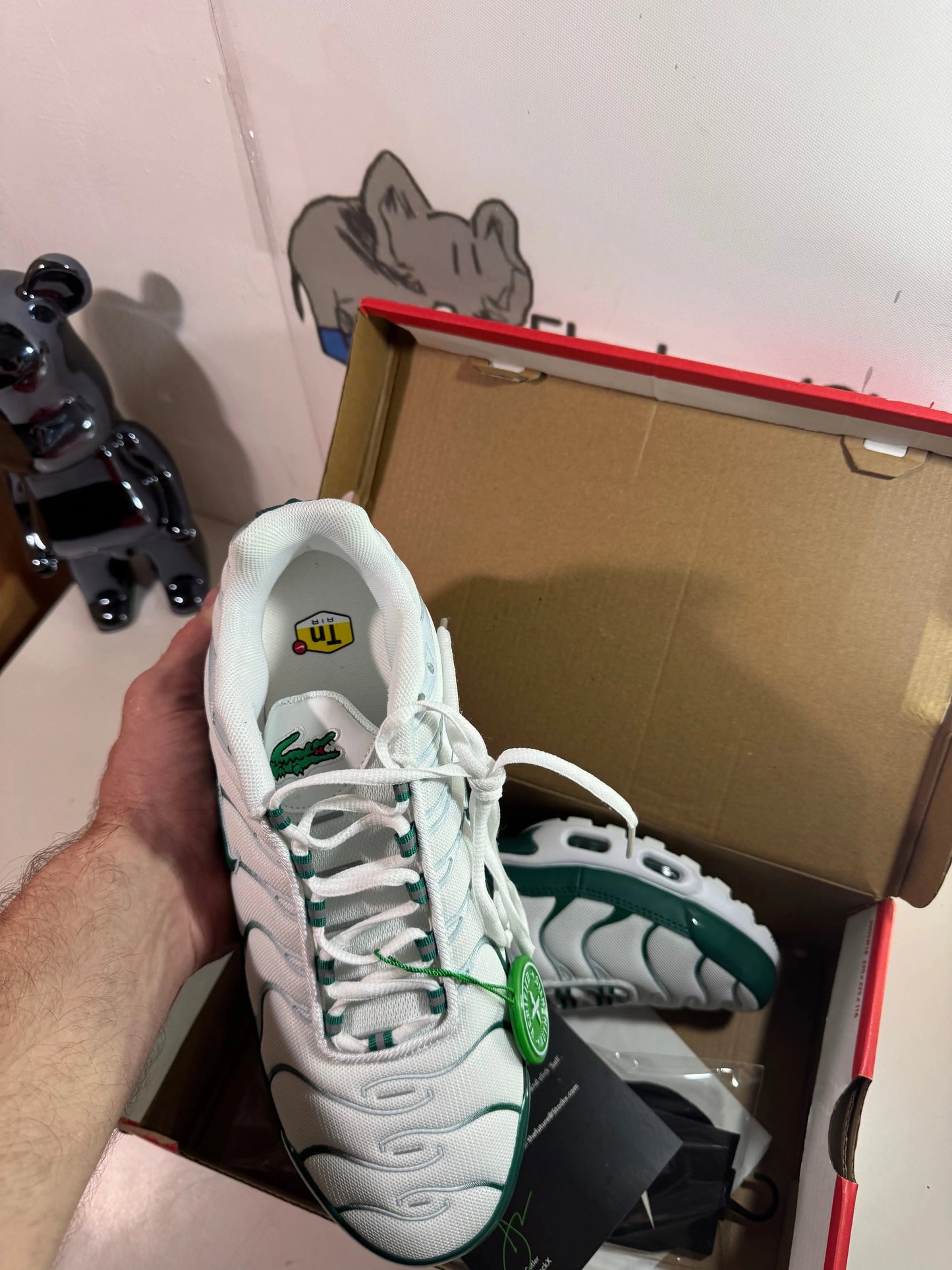 TN Lacoste tenisice — gornji prikaz