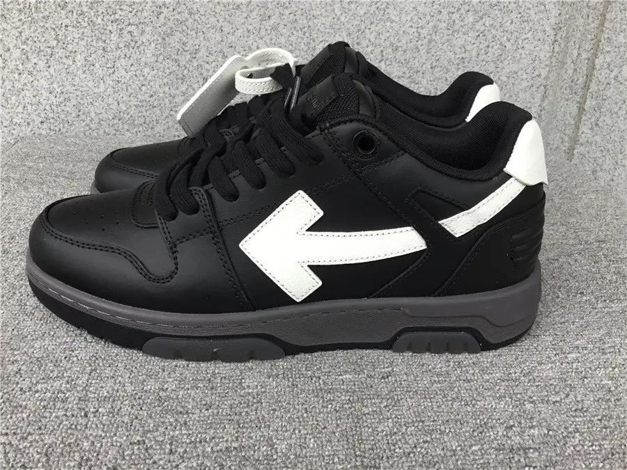 OFF-WHITE out the office Black tenisice — gornji prikaz