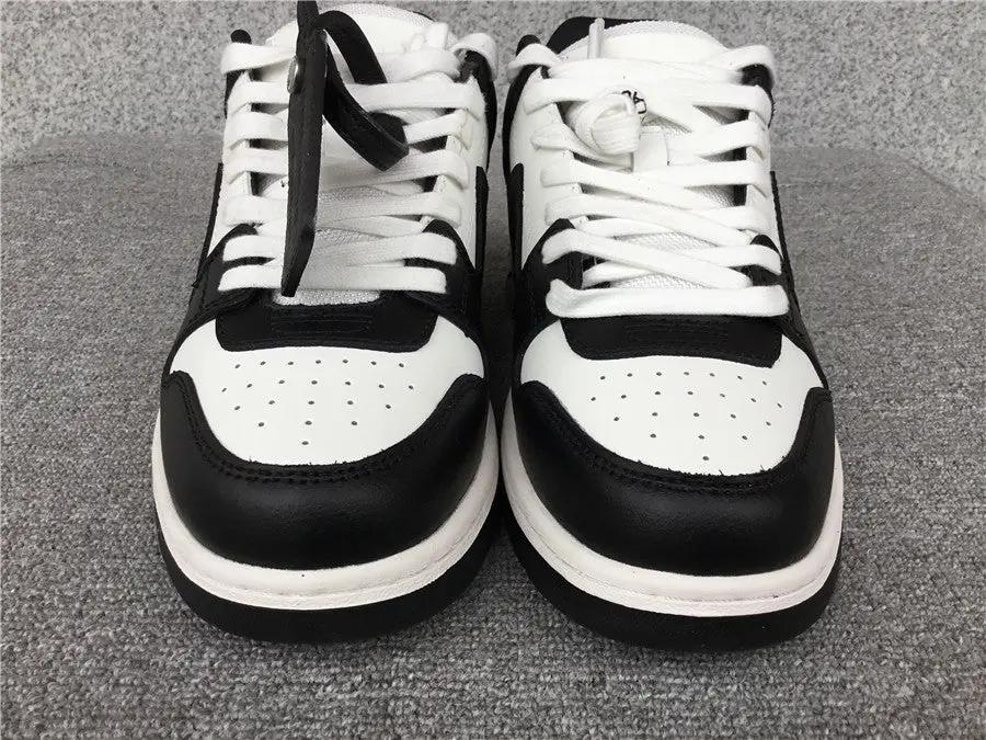 OFF-WHITE out the office Black / White tenisice — detalj