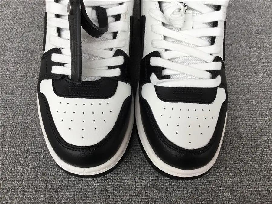 OFF-WHITE out the office Black / White tenisice — gornji prikaz