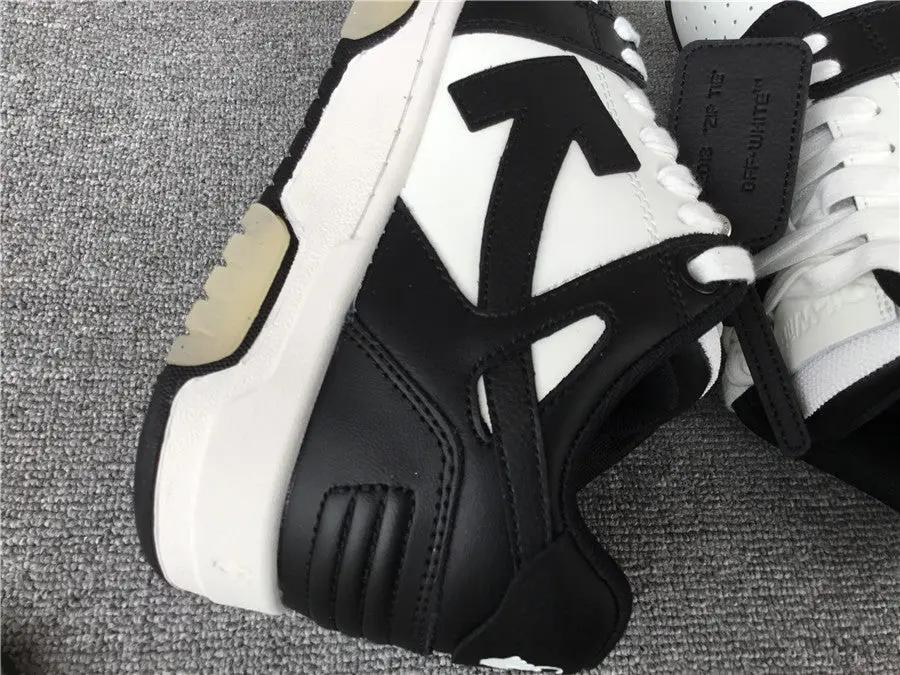 OFF-WHITE out the office Black / White tenisice — fotografija 7