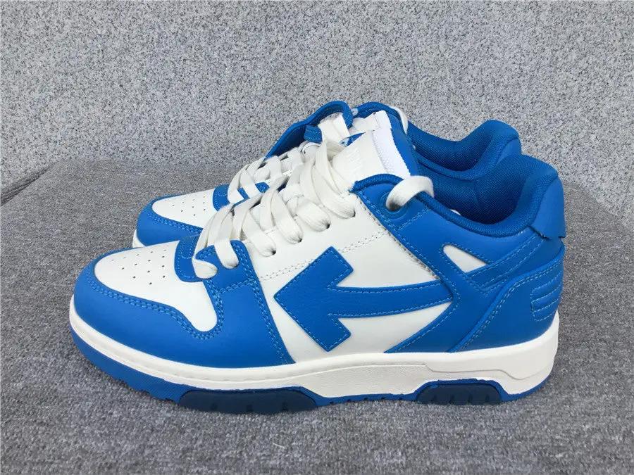 OFF-WHITE out the office Navy Blue tenisice — straga