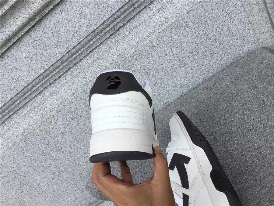OFF-WHITE out the office White /Black tenisice — straga