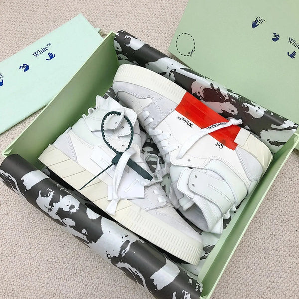 Off-White Mid-Top White tenisice — bočni prikaz