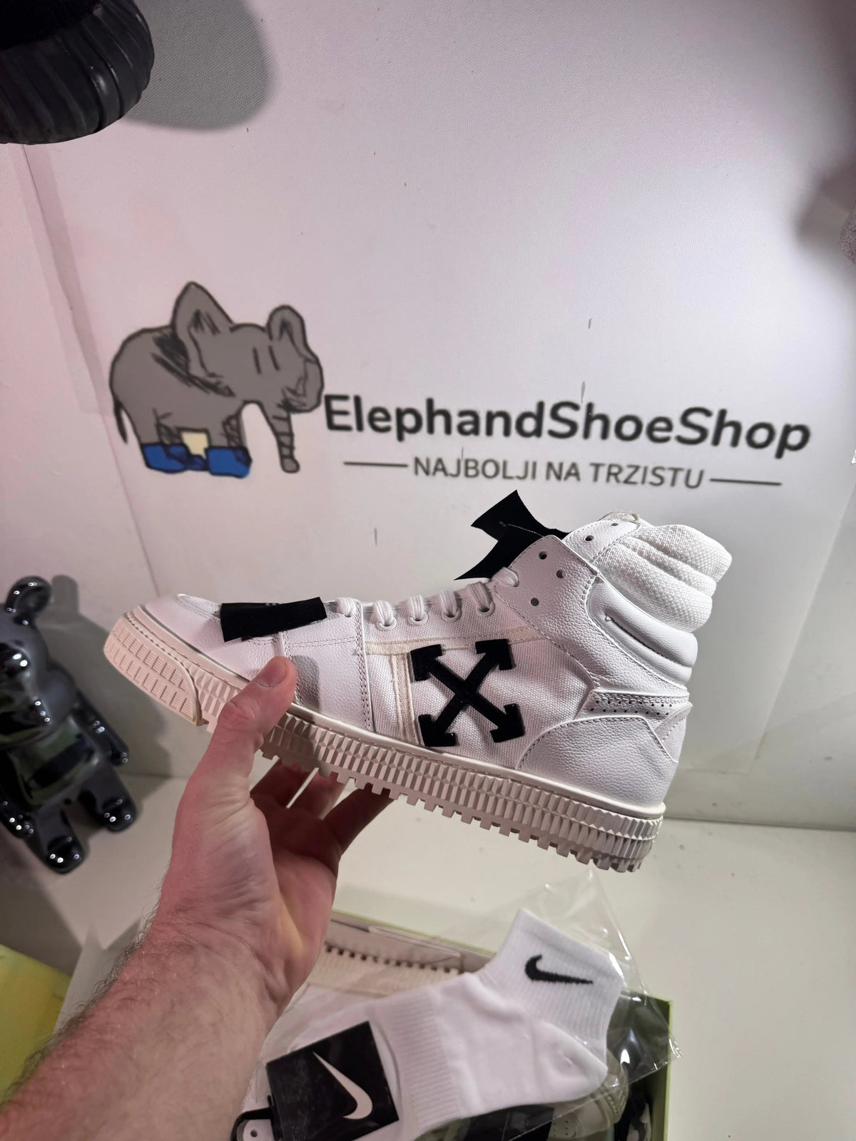 Off White Off Court 3.0 Black Label tenisice — bočni prikaz
