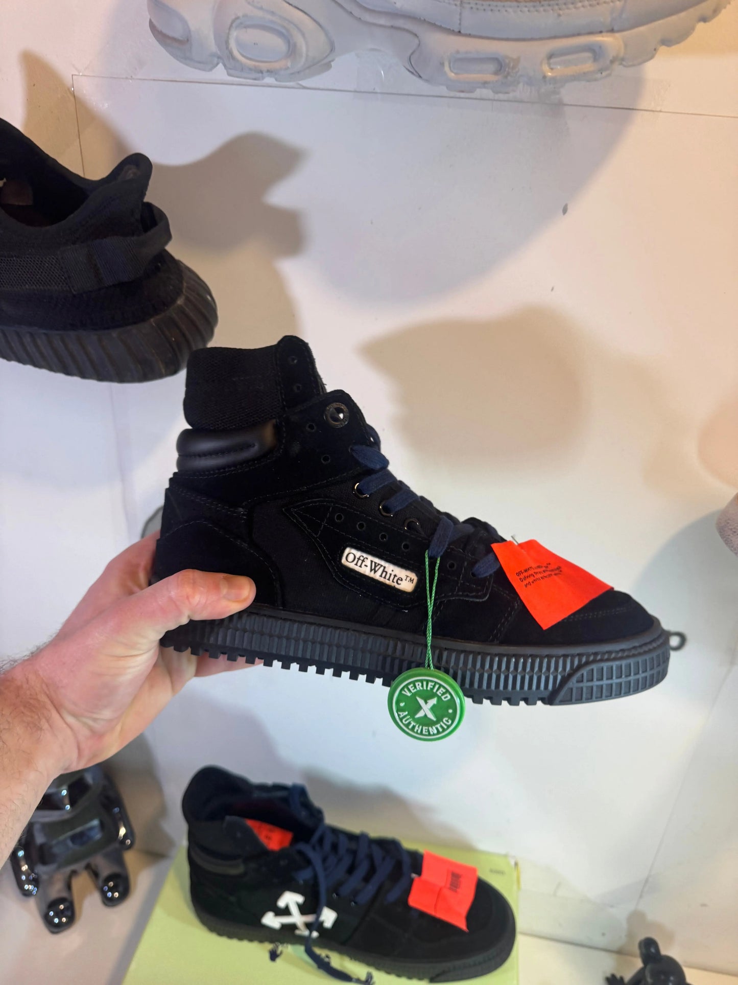 Off White Off Court 3.0 Black tenisice — bočni prikaz