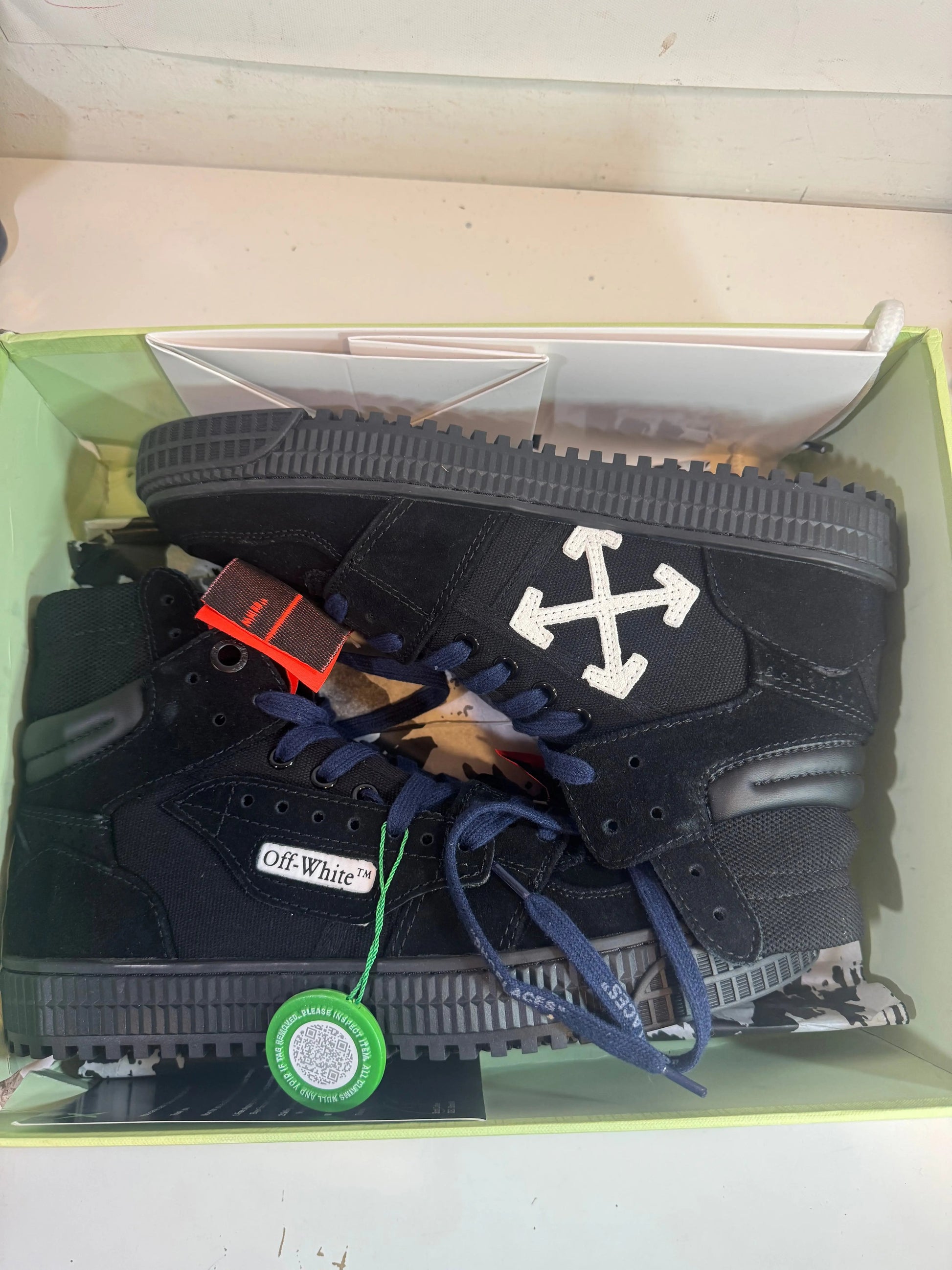 Off White Off Court 3.0 Black tenisice — gornji prikaz