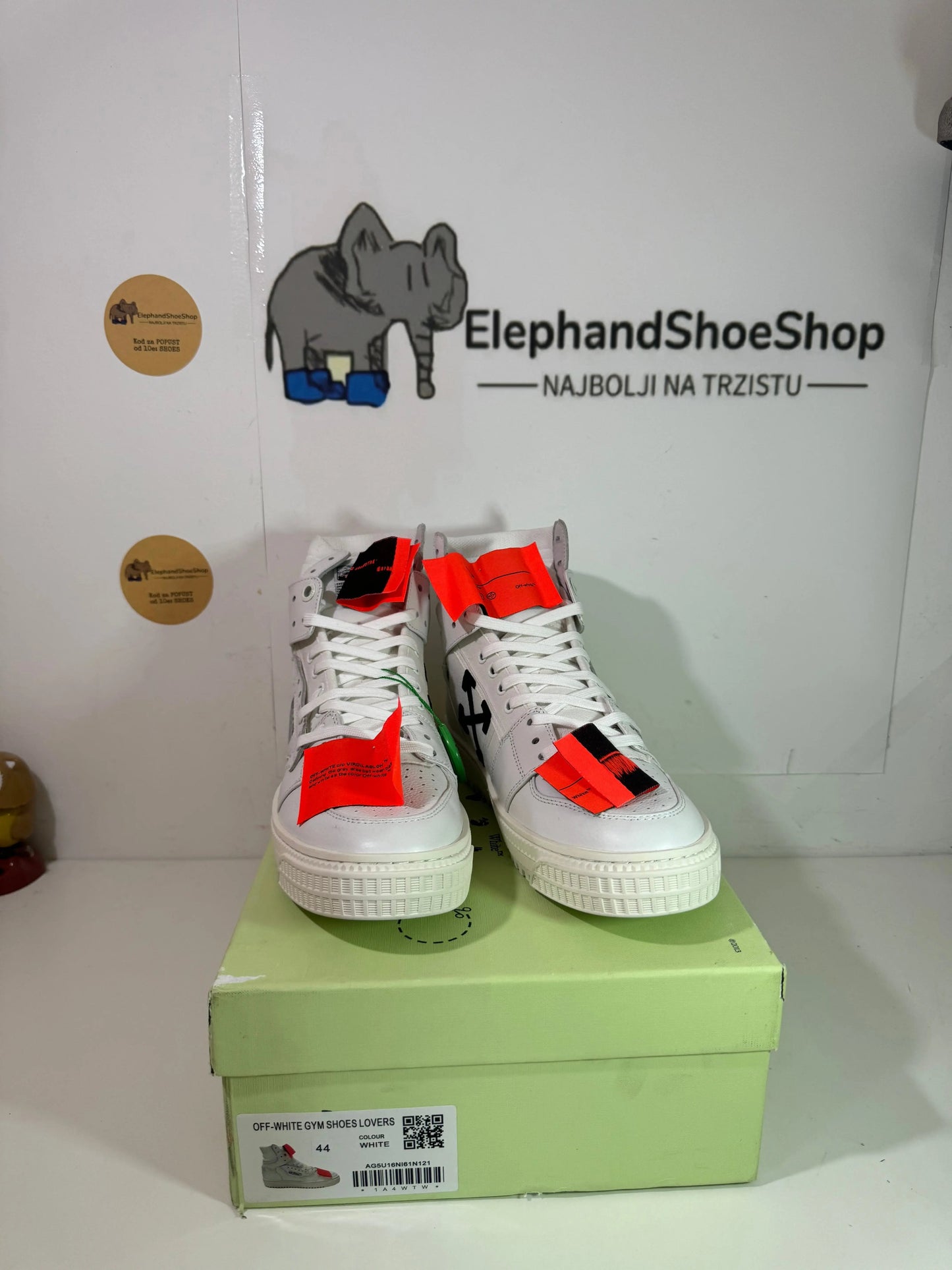 Off White Off Court 3.0 tenisice — detalj