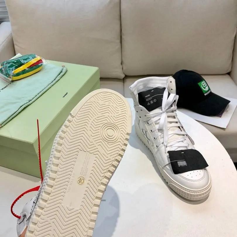 Off-White "Off-Court" 3.0 High-Top Black tenisice — detalj