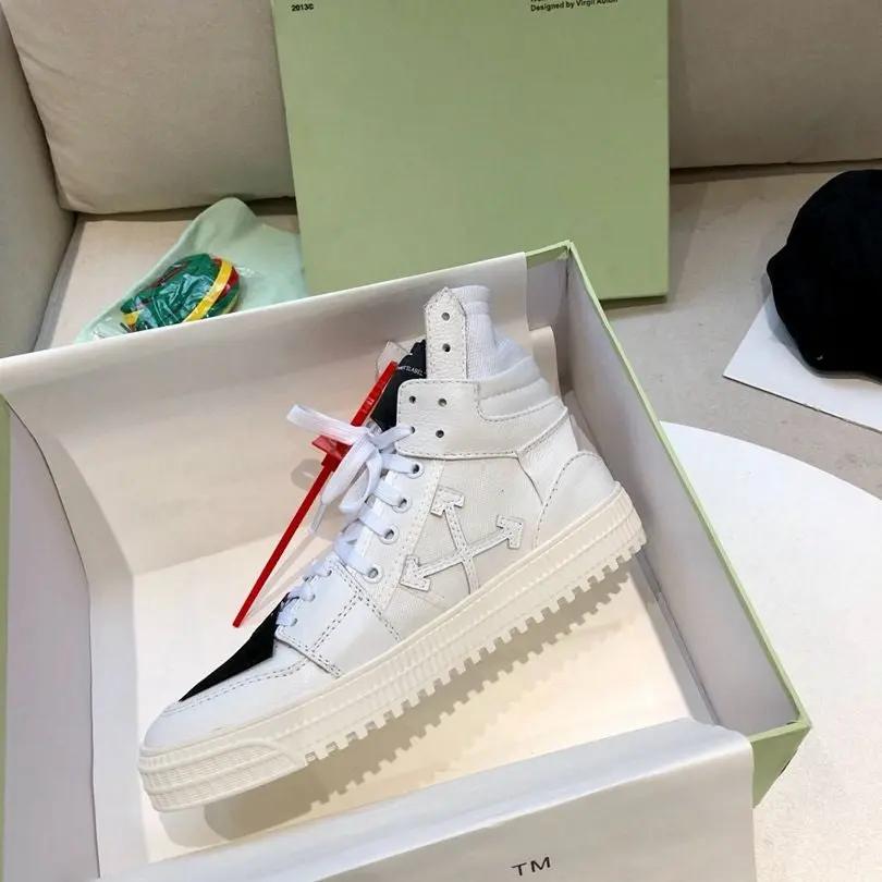 Off-White "Off-Court" 3.0 High-Top Black tenisice — straga
