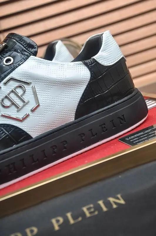 Philip Plein Black\White \Gold tenisice — detalj