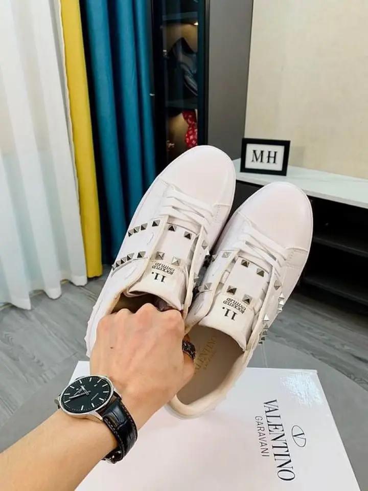 Valentino Low White tenisice — detalj