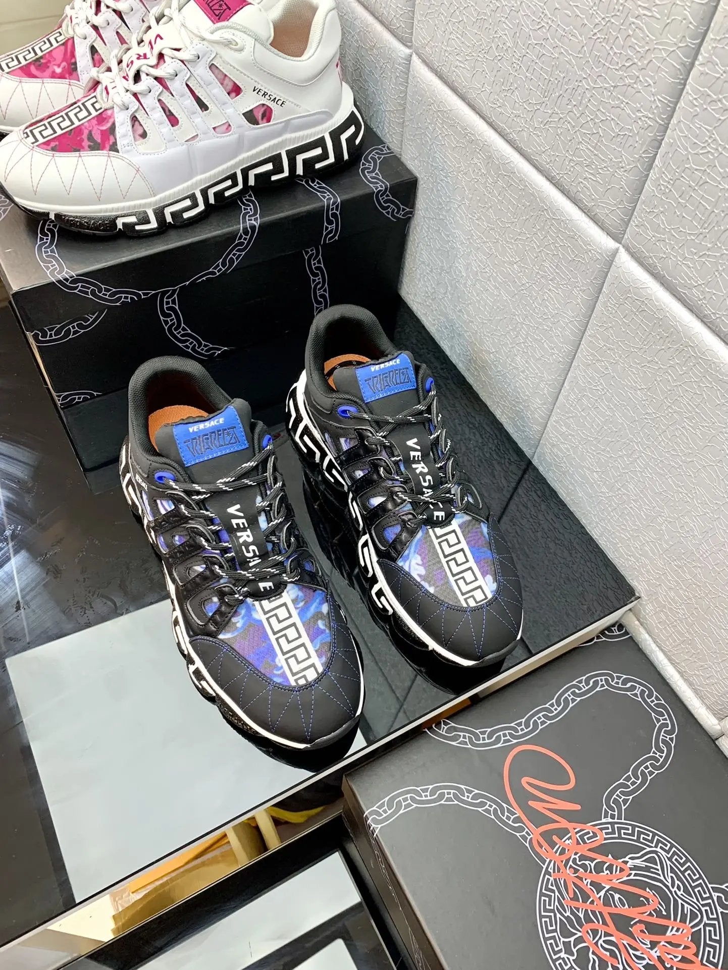 Versace Blue Purple tenisice — straga