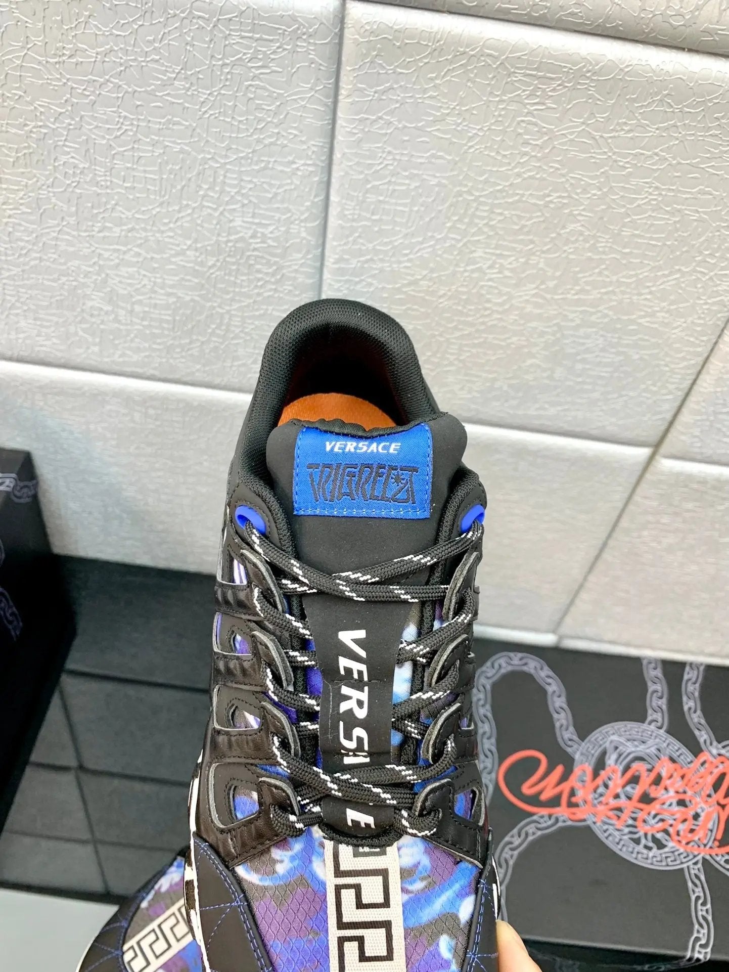 Versace Blue Purple tenisice — fotografija 6