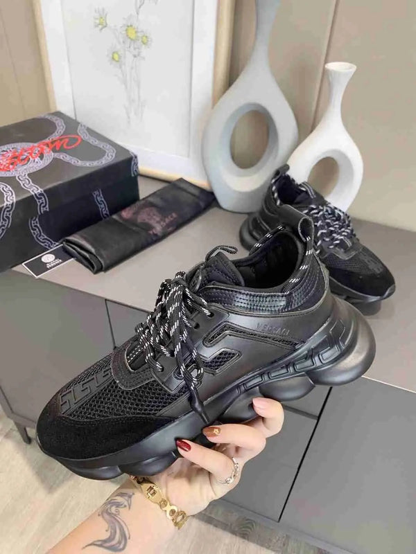 Versace Chain Reaction Balck tenisice — bočni prikaz