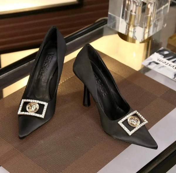 Versace High Heels Black tenisice — bočni prikaz