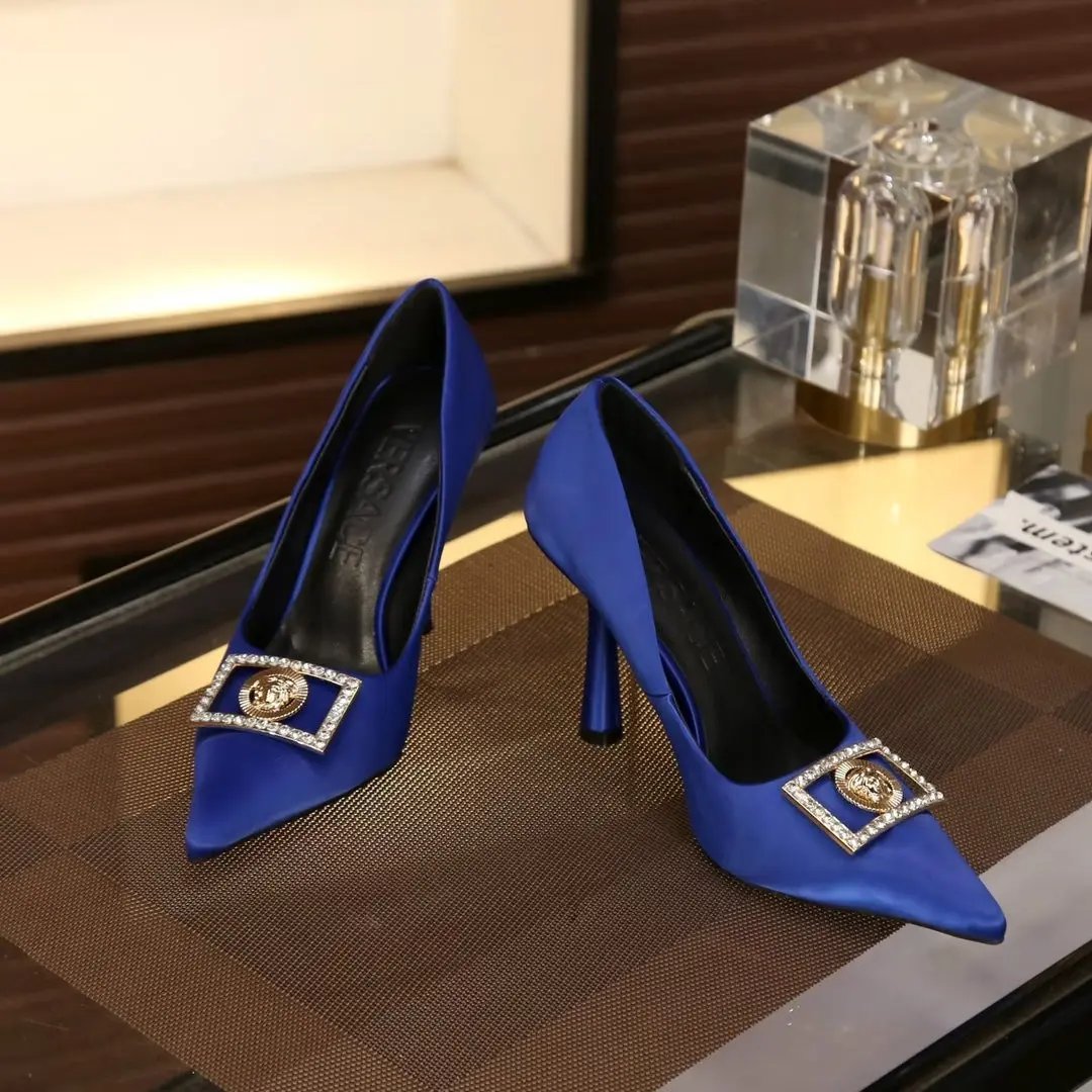 Versace High Heels Blue tenisice — bočni prikaz