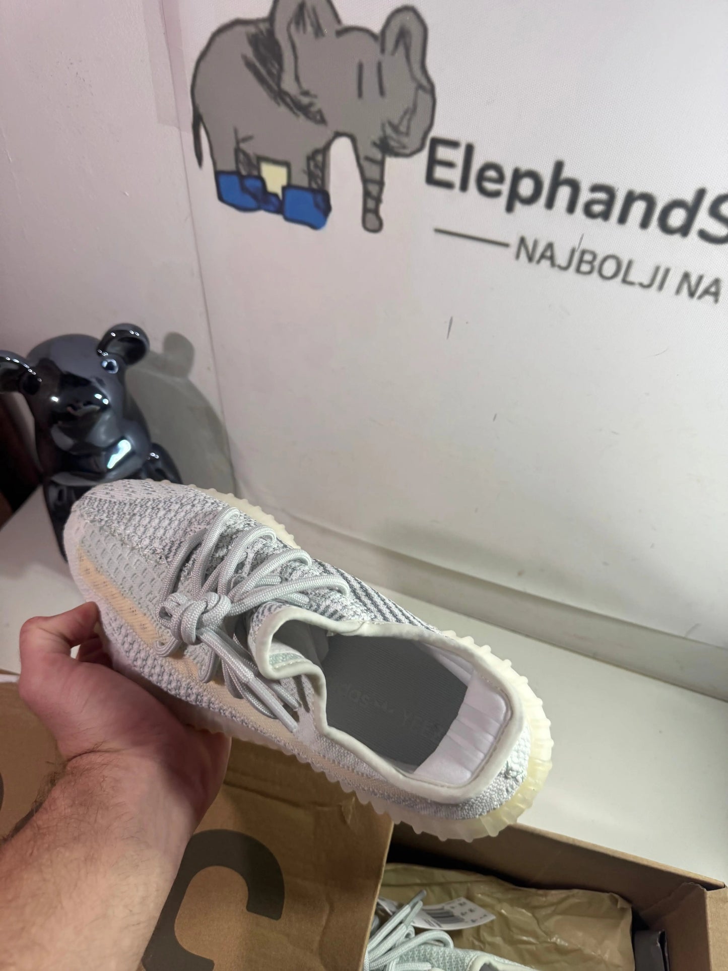 Yeezy Cloud White tenisice — fotografija 6