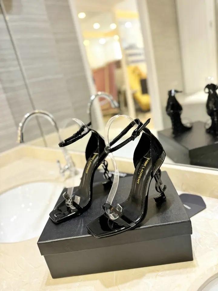 Ysl High Heels Black tenisice — detalj