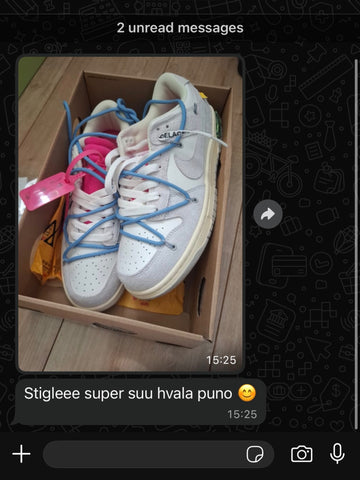 Recenzija kupca za Off White Dunk Lot 38