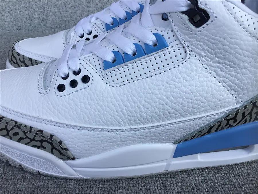 Jordan 3 UNC tenisice — straga